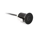 Faro Outdoor LED Bodeneinbau-Spot GRUND, IP67 IK08, Ø 3.7cm, 700mA (exkl. BG), CRi>90, befahrbar bis 1t, 2W 3000K 15°, schwarz