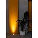 Faro Outdoor LED Bodeneinbau-Spot GRUND, IP67 IK08, Ø 8cm, 350mA (exkl. BG), CRi>90, befahrbar bis 1t, 7W 3000K 36°, schwarz