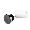 Faro Outdoor LED Bodeneinbau-Spot GRUND, IP67 IK08, Ø 9.2cm, 350mA (exkl. BG), CRi>90, befahrbar bis 1t, 13W 3000K 36°, schwarz