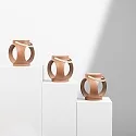 Faro table lamp CANDELA LED IP20, terracotta 