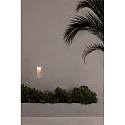 Faro Outdoor LED Wand-Einbauleuchte SOUN 105, IP65 IK06, 23.9 x 10.5cm, 100-240V AC, 4.5W 3000K 280lm 120°, Aluminium / Glas