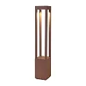 Outdoor LED Stehleuchte AGRA 650 1x9W, 2700K, IP54, braun