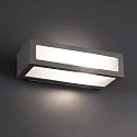 Faro wall luminaire NATRON E27 IP54, dark grey 