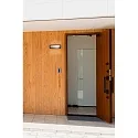 Faro wall luminaire NATRON E27 IP54, dark grey 