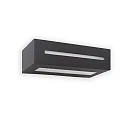 wall luminaire WEST E27 IP54, dark grey 
