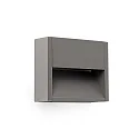 outdoor wall luminaire GRADA LED IP54, dark grey 