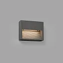outdoor wall luminaire GRADA LED IP54, dark grey 