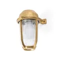 Faro Outdoor Wandleuchte BORDA E27, IP44, messing