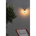 Faro Outdoor Wandleuchte BORDA E27, IP44, messing