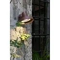outdoor wall luminaire BRONX GU10 IP44, brown 