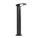 Faro LED Pollerleuchte LOTUS 650, IP65 IK08, 65cm, 18W 3000K 1120lm, schaltbar, Aluminium / PC / PMMA, dunkelgrau / opal