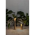 Faro LED Pollerleuchte LOTUS 650, IP65 IK08, 65cm, 18W 3000K 1120lm, schaltbar, Aluminium / PC / PMMA, dunkelgrau / opal