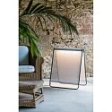 Faro outdoor floor lamp CADAQUÉS LED IP44, beige 