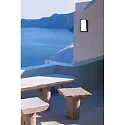 Faro outdoor wall luminaire MASK LED IP65, dark grey 