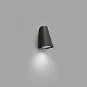 Faro wall luminaire TINIA E27 IP44, dark grey 