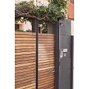 outdoor wall luminaire PROJECT GU10 IP65, dark grey 