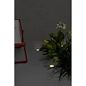 Faro floor recessed luminaire LED 18 R HIGH POWER round, rigid IP67, stainless steel, satined 
