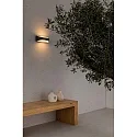 Faro wall luminaire VIEW E27 IP54, dark grey 