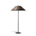 Stehleuchte SAIGON OUT E27, IP44, grau, braun 2M W100