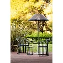 Faro outdoor floor lamp SAIGON E27 IP44, dark grey 