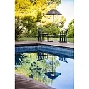 Faro outdoor floor lamp SAIGON E27 IP44, dark grey 