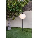Faro Spießleuchte SAIGON OUT 1500 R45 E27, IP44, grau, Mattweiß