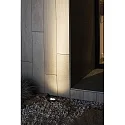 Faro floor recessed luminaire TRAS 2L / 13° / 24V DC 2 flames, without frame, adjustable IP67, black matt dimmable