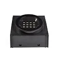 floor recessed luminaire TRAS 25L / 13° / 700MA 12 flames, rigid IP67
