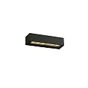 outdoor wall luminaire DORO 220 2 flames LED IP65, dark grey 