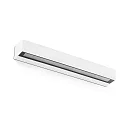 outdoor wall luminaire DORO 500 2 flames LED IP65, white matt 