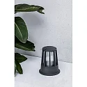 Faro Pollerleuchte SURAT E27, IP54, dunkelgrau