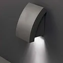 Faro wall luminaire PROA GU10 IP44, dark grey 