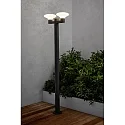 Faro Outdoor Straßenlampe BLUB'S  2xE27, IP44, 214cm, dunkelgrau