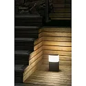 Faro Pollerleuchte DATNA 300 E27, IP44,  dunkelgrau