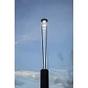 Faro LED Straßenlampe RUSH 3700 360°, 38W, 3000K, IP65, 370cm, dunkelgrau