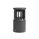 Outdoor LED Wegeleuchte SCREEN 250 4000K, IP65, 180° dimmbar DALI, dunkelgrau