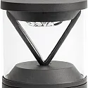 Faro path light SCREEN LED IP65, dark grey dimmable