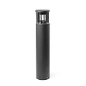 Outdoor LED Stehleuchte SCREEN 800 dunkelgrau 360°, 20W, 4000K, IP65, breit dimmbar DALI