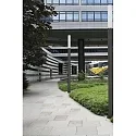 Faro LED Straßenlaterne TRAM 43W, 3000K, IP55, 250cm, dunkelgrau
