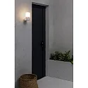 Faro wall luminaire TRAM E27 IP44, white matt 