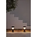 Faro LED Pollerleuchte SHELBY 330 10W, 3000K, IP65, dunkelgrau