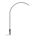 LED Spießleuchte CUCA 1193 3W, 2700K, IP65, inkl. Treiber, schwarz