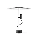 Outdoor LED Stehleuchte CLAP 512 38°, 6W, 3000K, IP65, mit Schirm schwarz