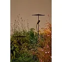 Faro Outdoor LED Stehleuchte CLAP 1266 38°, 2x6W, 3000K, IP65, mit Schirm schwarz