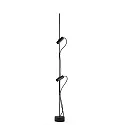 Outdoor LED Stehleuchte CLAP 1266 38°, 2x6W, 3000K, IP65, schwarz