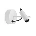 Outdoor LED Wand- und Deckenstrahler CLAP 38°, 6W, 3000K, IP65, weiß