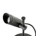 Faro Outdoor LED Wand- und Deckenstrahler CLAP 38°, 6W, 3000K, IP65, mit Schirm schwarz