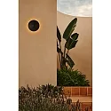 Faro Outdoor LED Wand- und Deckenstrahler CLAP 38°, 6W, 3000K, IP65, mit Schirm schwarz