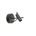 Outdoor LED Wand- und Deckenstrahler CLAP 38°, 6W 3000K, IP65, schwarz