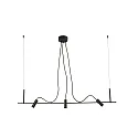 Outdoor LED Pendelleuchte CLAP 38°, 3x6W, 3000K, IP65, schwarz